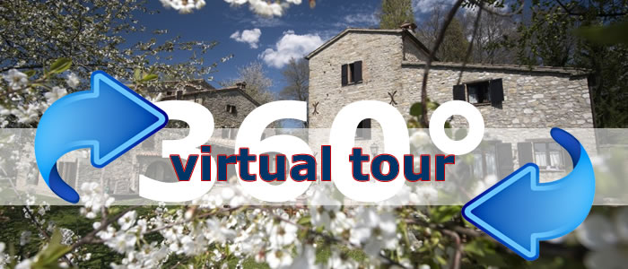 Click per visualizzare il Virtual Tour di Agriturismo La Cerqua