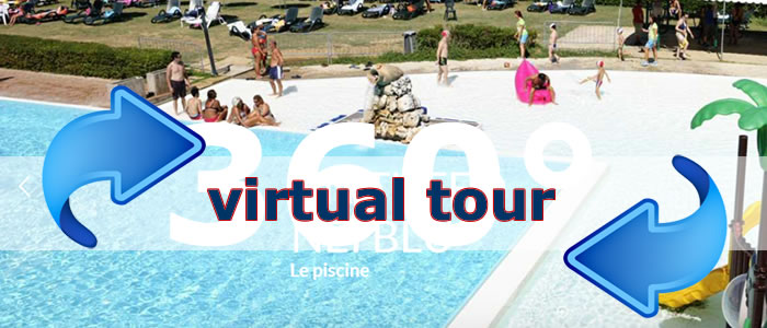 Click per visualizzare il Virtual Tour di Camping & Village Polvese