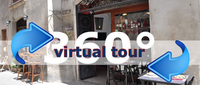 Click per visualizzare il Virtual Tour di Enoteca N'Anticchia