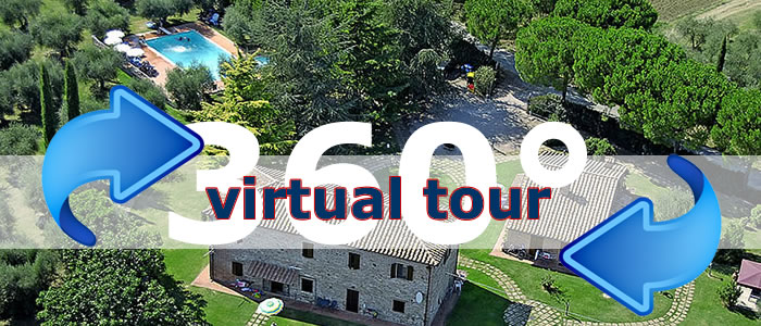 Click per visualizzare il Virtual Tour di Poggio del Sole Agriturismo