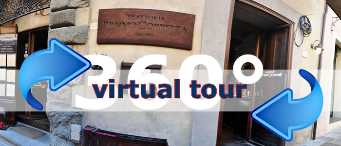 Click per visualizzare il Virtual Tour di Trattoria Bruno Coppetta